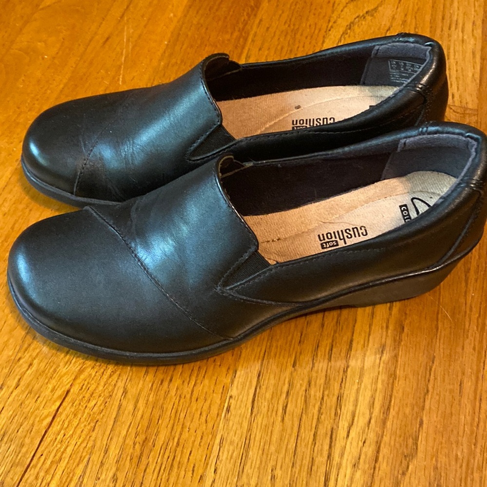 Black Clark’s pumps, size 7M